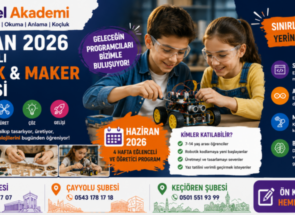 Bilişsel Akademi robotik atölyesi