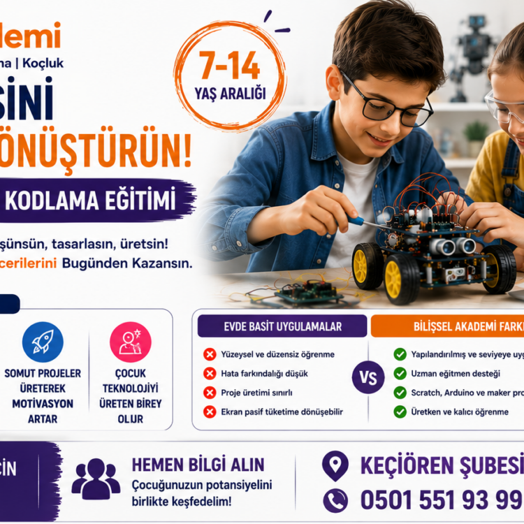 Bilişsel Akademi robotik eğitimi