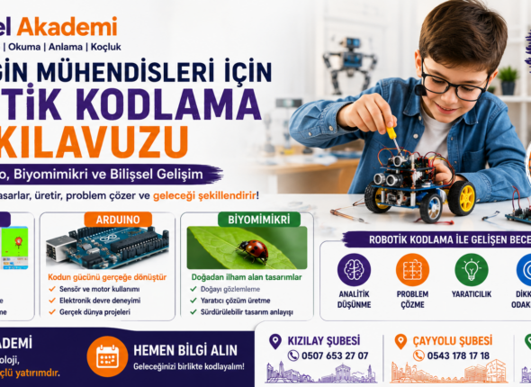 Geleceğin mühendisleri için robotik kodlama