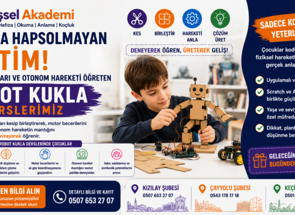 Robot kukla dersleri ile öğrenme
